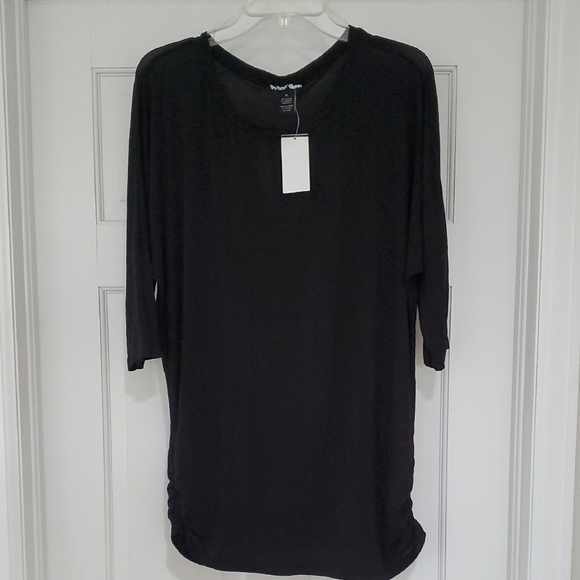 Planet Gold Tops - NWT Planet Gold Women's Black Shirt sx Xl